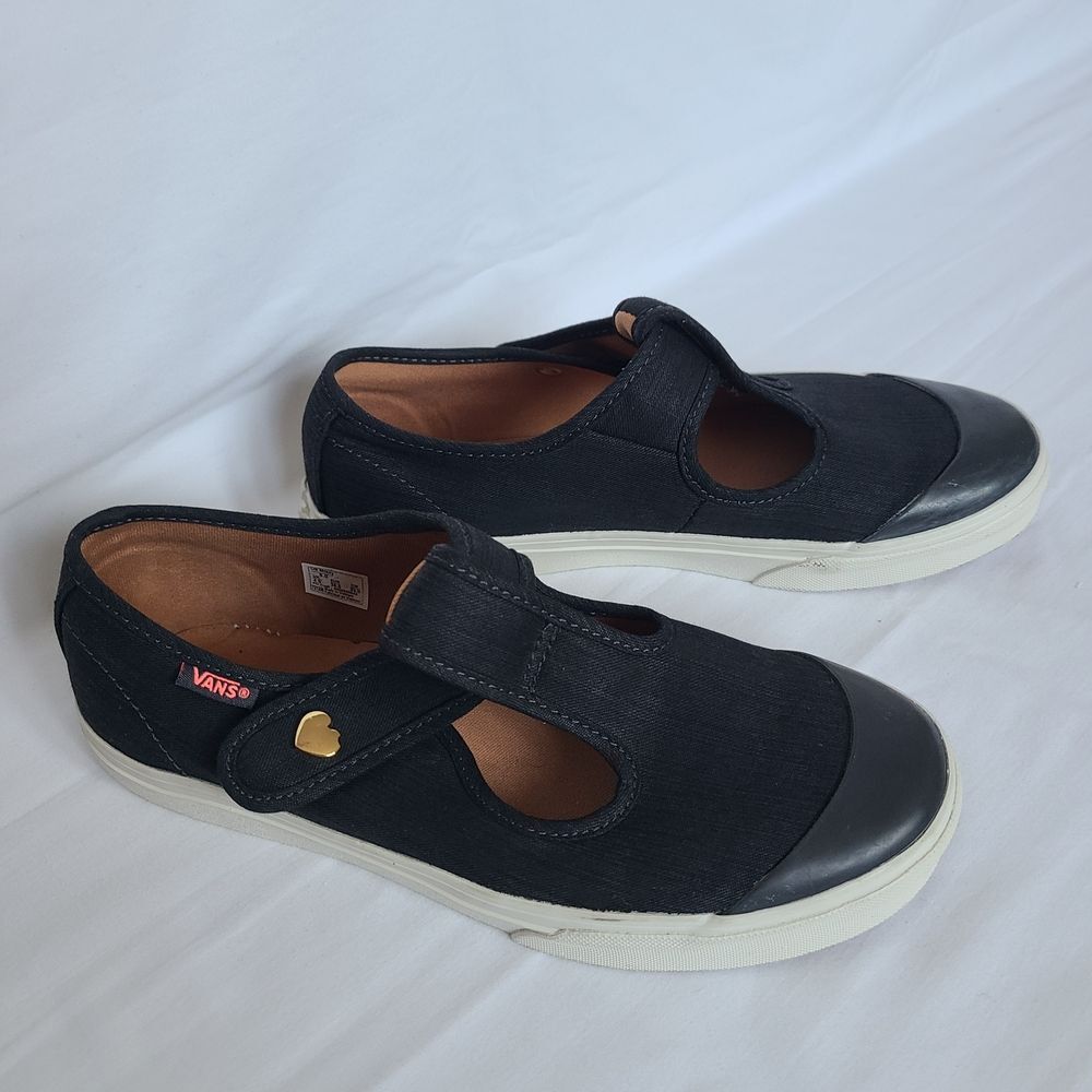 Vans Black Casual Shoes Size 36.5